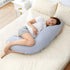 Momcozy J Shaped Maternity Body Pillow